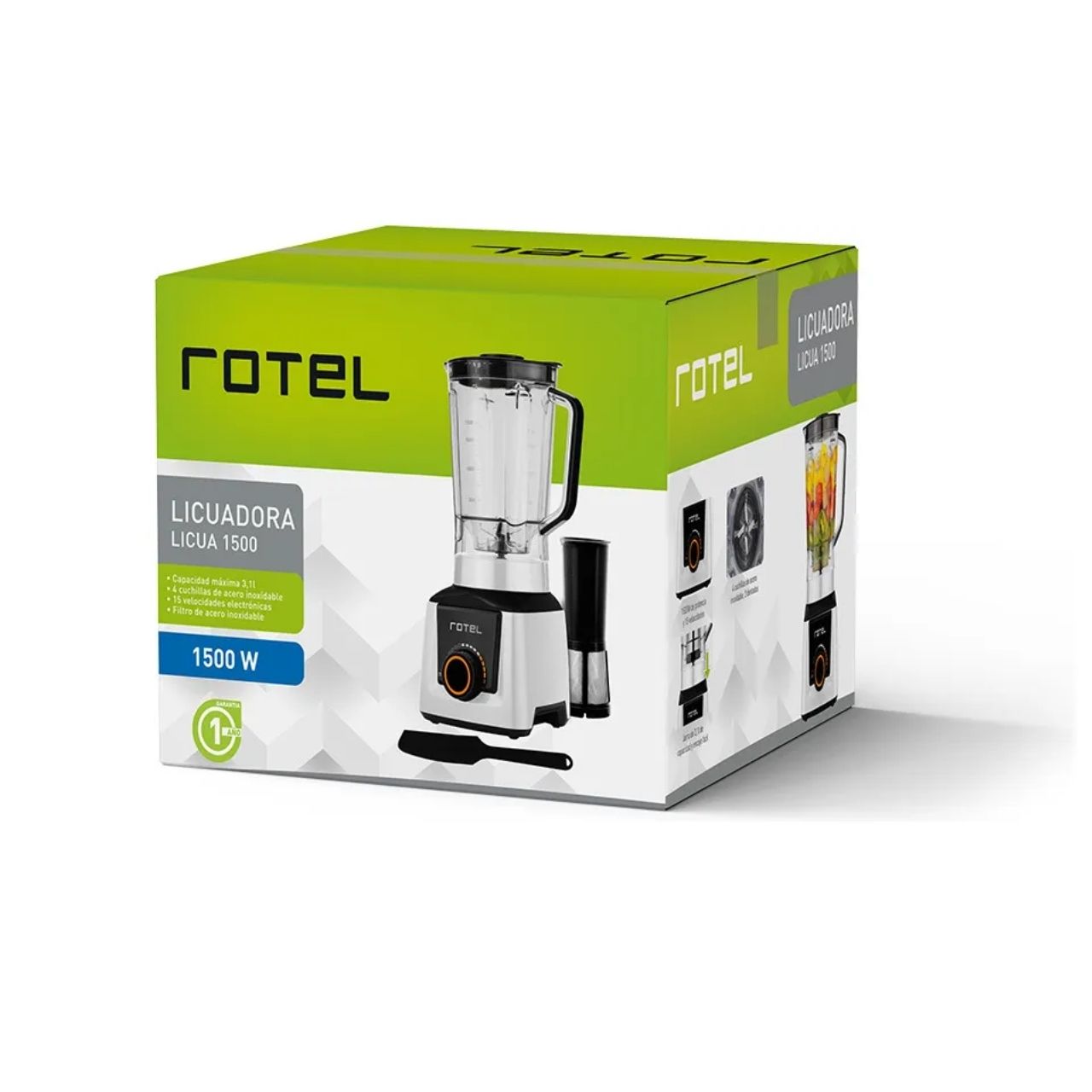 Licuadora Master 15 Velocidades 3.1 Lts Rotel - Be-eme Tienda Online