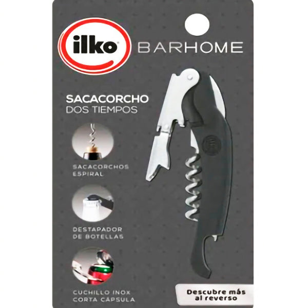 Sacacorcho dos tiempos BAR HOME ILKO - Be-eme Tienda Online
