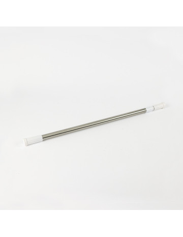 Barrote de cortina acero extensible 70-120 cm