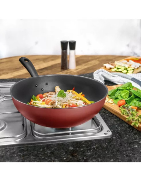 Sarten wok antiadherente 28cms Clasico ILKO