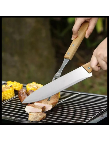 Set Asador 2 Piezas en Estuche