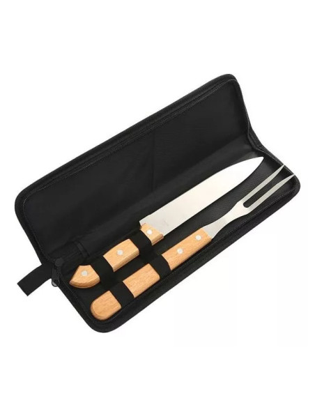 Set Asador 2 Piezas en Estuche