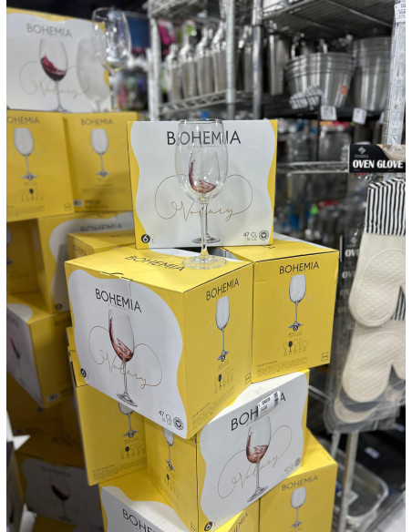 Copa bohemia crystal  caja x6 unidades 470ml