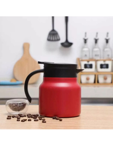 Jarra termica acero con infusor blanca 1 lts 2