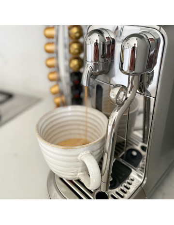 Taza ceramica lineas capuchino 400 ml 2