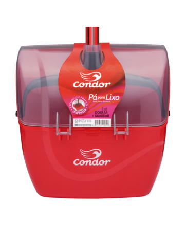 Pala articulada para basura con tapa 11x26x121 cm 2