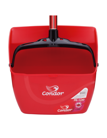 Pala articulada para basura roja CONDOR