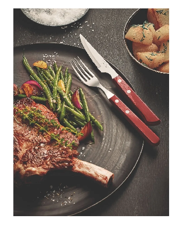 Cuchillo chuletero polywood 2