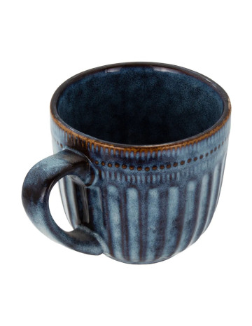 Taza ceramica Marino azul 8,5x9,5 cm 2