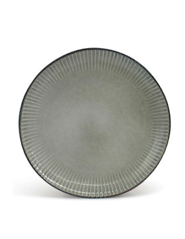 Plato de mesa ceramica linea Gres 27 cm