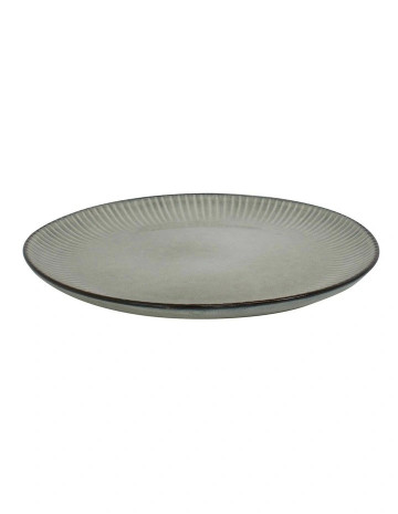 Plato de mesa ceramica linea Gres 27 cm 2
