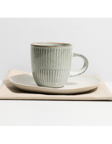 Taza de ceramica linea Gres 9x9 cm 2
