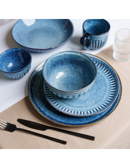 Bowl ceramica Marino azul 14x5 cm