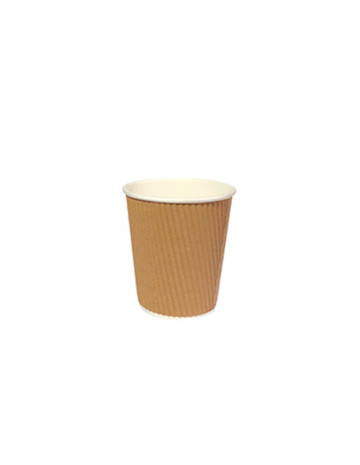Vaso de papel bebidas calientes c/tapa x25 unidades 8 OZ 2