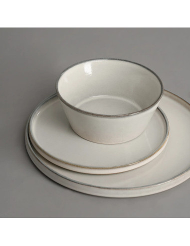 Bowl ceramica beige Valencia 14,8 cm