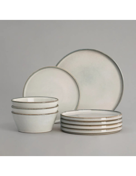 Bowl ceramica beige Valencia 14,8 cm