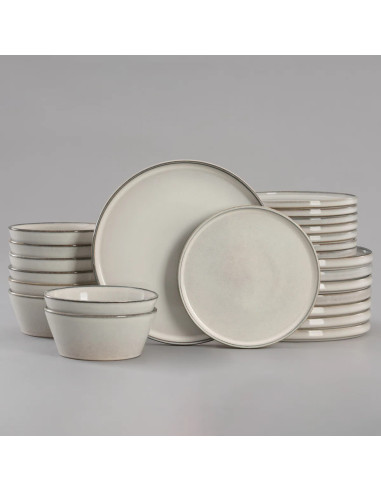 Bowl ceramica beige Valencia 14,8 cm