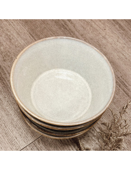Bowl ceramica beige Valencia 14,8 cm
