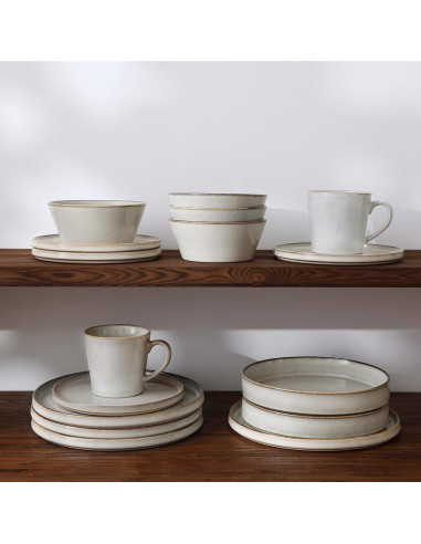 Bowl ceramica beige Valencia 14,8 cm