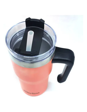 Vaso Térmico Doble Pared 600ml Berlina Salmón 2