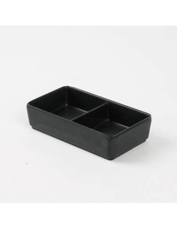 Deep doble de melamina negro