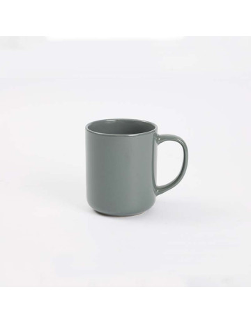 Taza gris de cerámica  350ml 2