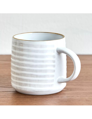 Taza de cerámica rústica 300ml