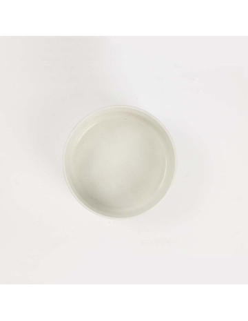 Bowl recto de cerámica blanco liso 15cm 2