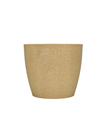 Maceta Nórdica Madera Arena 22cm