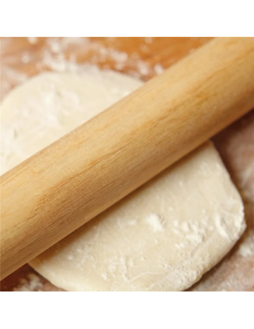 Palote Rodillo Para Amasar De Madera 39cm 2