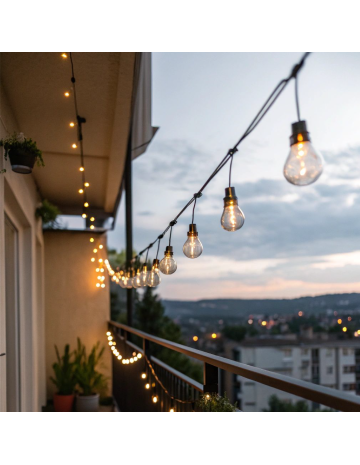 Guía de luces incandecentes 20 luces 2