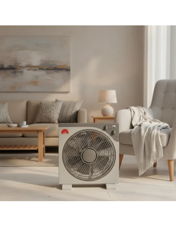 Turbo Ventilador Con Rejilla Giratoria 40w 3 Velocidades