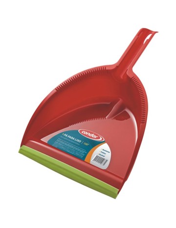 Pala de mano para basura c/borde de goma condor 34x23 cm
