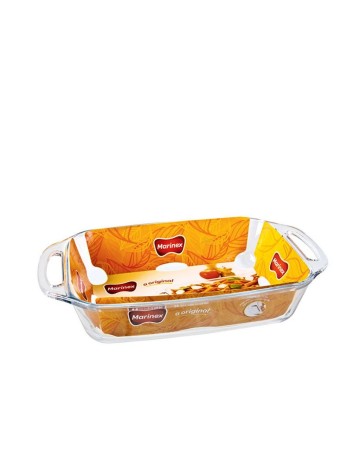 Asadera rectangular 2,7 ltrs con asas Seletta Marinex