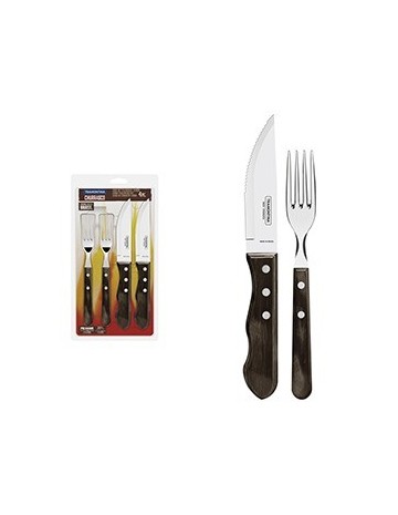 Juego de cubiertos jumbo de 4 piezas