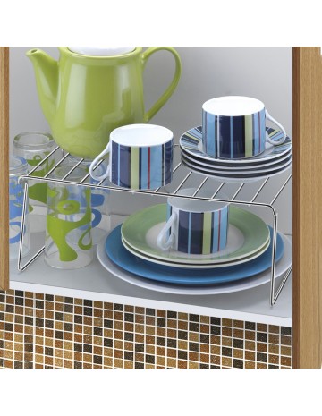 Estante cromado 35x18x14 cm