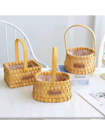 Cesta de Fibras Naturales 20x14x12 cm 2