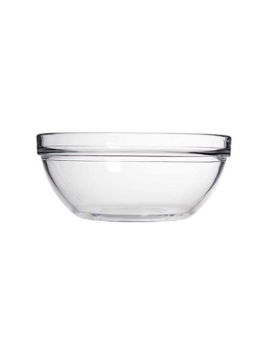 Bowl de vidrio apilable 17cm