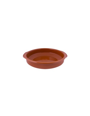 Cazuela de cerámica c/asas 14cm refractaria