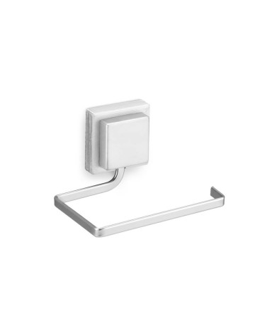 Porta papel higiénico adhesivo 3M plata 13x9x7,7 cm 2