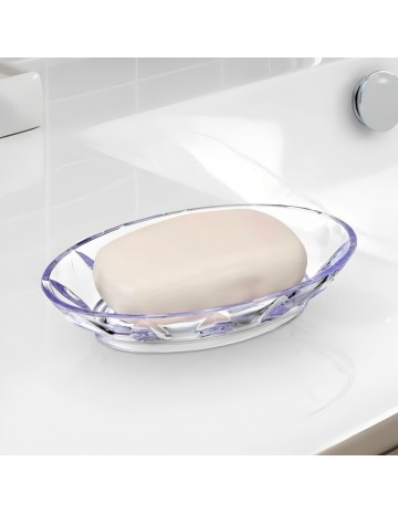 Jabonera linea diamante 12,8x8,4x2,4 cm 2