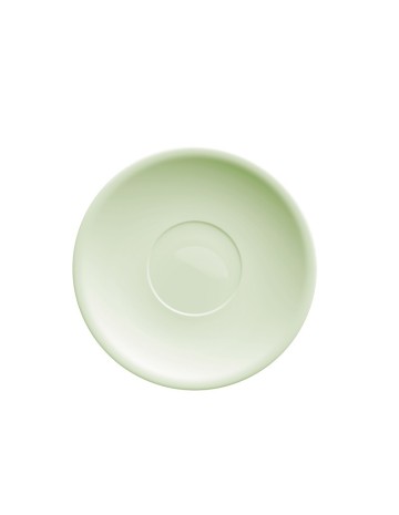Platillo porcelana verde 15,5 cm