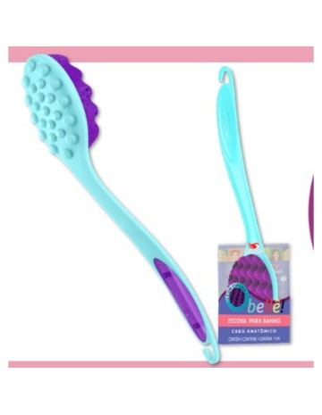 Cepillo de baño exfoliante con mango CONDOR 2