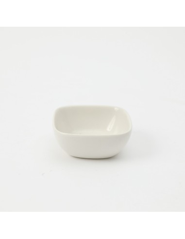 Deep cuadrado ceramica blanco7,5 cm