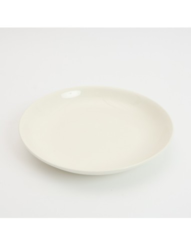 Plato ceramica blanco 20cm