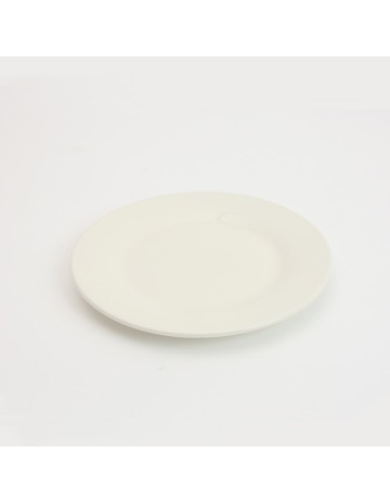 Plato ceramica llano blanco 20cm