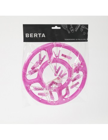 Tendedero de ropa redondo 16 palillos