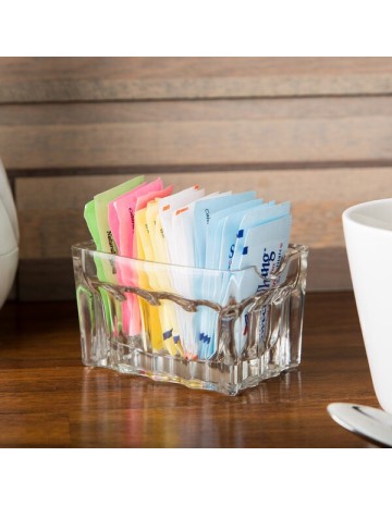 Porta sobres acrilico 8,8x8x6,3 cm