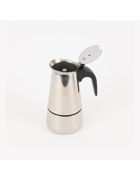 Cafetera Acero Inoxidable Italiana 4tz Expresso