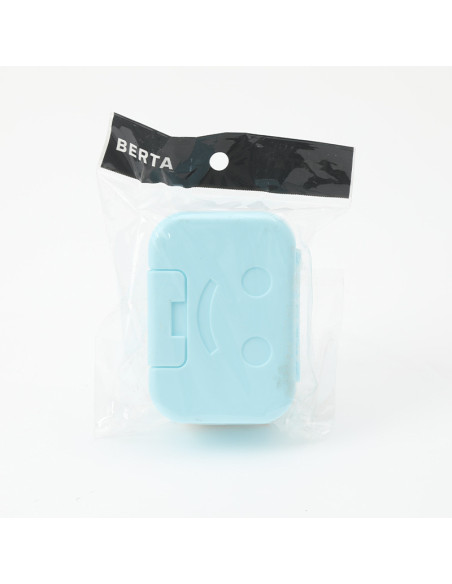 Jabonera infantil plasticas colores surtidos 11x7 cm